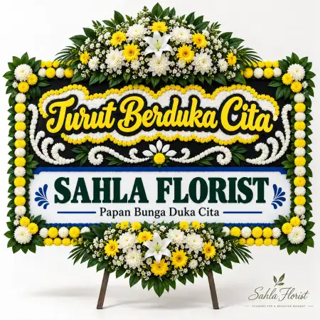 Papan Bunga Duka Sentul