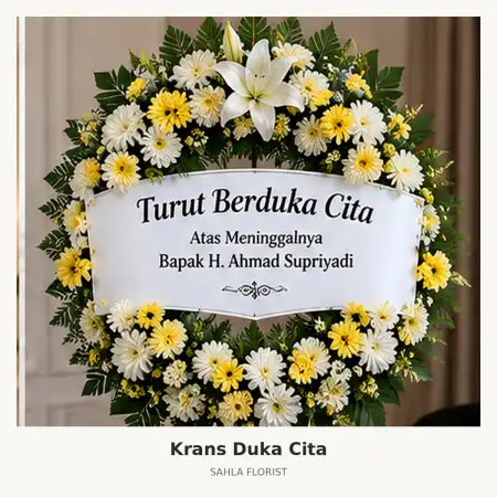Krans Bunga Duka Sentul